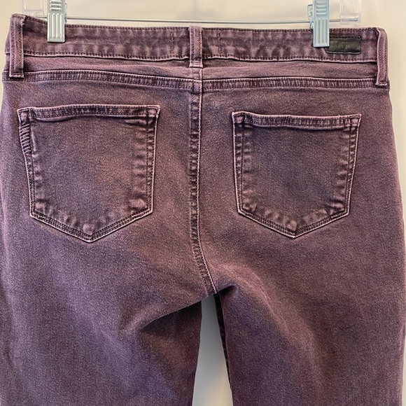 Sz29 PAIGE Verdugo Ankle Denim in Vintage Spiced Wine VGUC - Picture 9 of 14